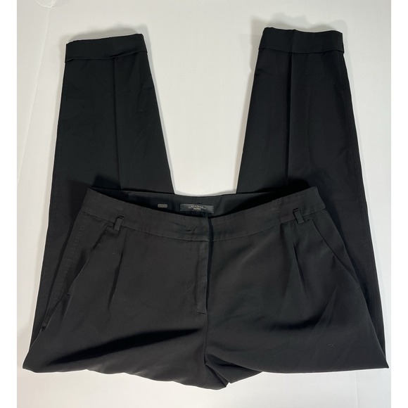 Weekend Max Mara Women's Sz 10‎ Black Knit Midrise Pants Inseam 28" - Picture 1 of 13